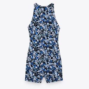 Zara Blue Floral romper